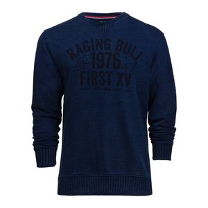 Raging Bull Blue Graphic Jersey Sweat for men