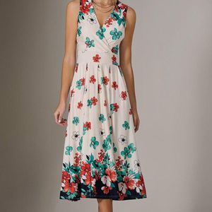 Jolie Moi Jersey Sleeveless Midi Dress
