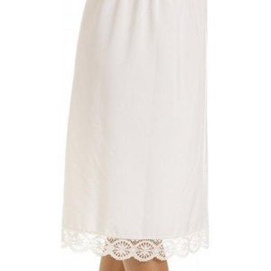 CAMILLE Natural 26" Half Slip Lace Trim Underskirt