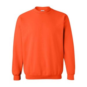 Gildan Orange Heavy Blend Crewneck Sweatshirt