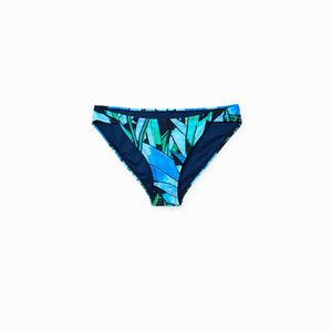 Desigual Blue Tropical Bikini Bottoms
