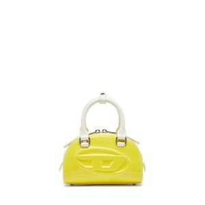 DIESEL Yellow 1Dr Dome-Small Bowling Bag With Naplak Effect