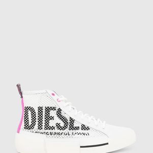 DIESEL Weiß High-Top-Sneakers