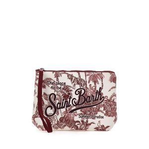 Mc2 Saint Barth White Pochette Aline Jungle Oceania
