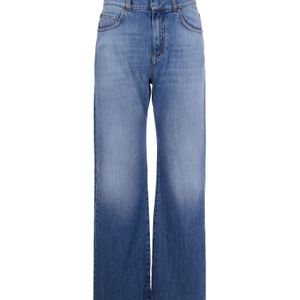 Pinko Blue Wide Leg Jeans