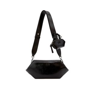 Ganni Black Borsa Bou Bag