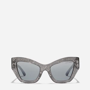 Dolce & Gabbana Grey Dg Lace Sunglasses