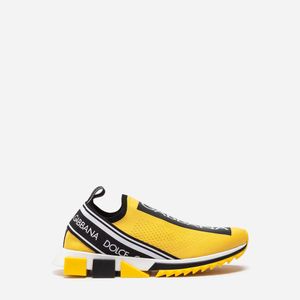 Dolce & Gabbana Branded Sorrento Sneakers in Gelb für Herren