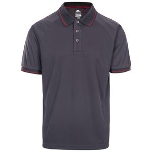 Trespass Blue Bonington Short Sleeve Active Polo Shirt (Dark) for men