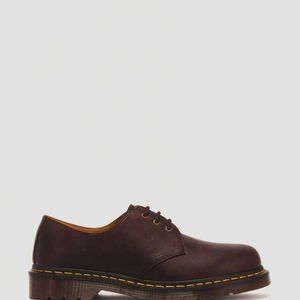 Dr. Martens Brown 1461 Eye Crazy Horse Leather Lace Up Shoes for men
