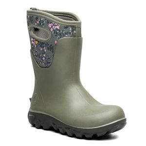 Bogs Green Classic Mid Seamless Boot