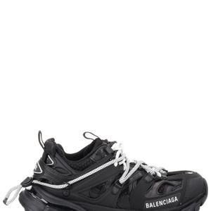 Balenciaga Black "Track" Sneaker With Logo