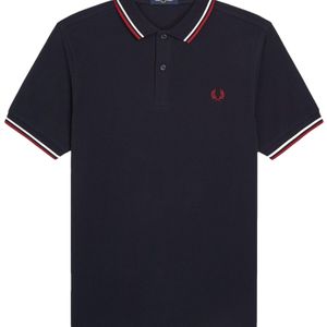 Fred Perry Blue Polo With Logo for men