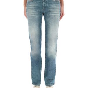 DIESEL Blue Regular Mid Rise Jeans