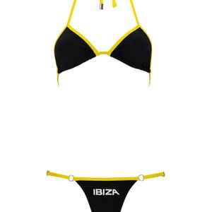 The Attico White Bikini "Il Primo Bagno" Con Stampa