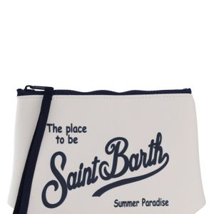 Mc2 Saint Barth White Pochette "Aline"