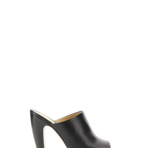 Bottega Veneta Black Slingback Sandal