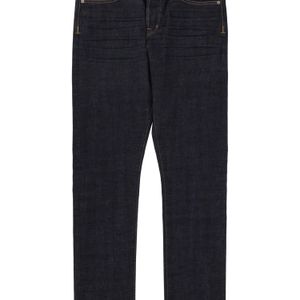 Tom Ford Blue Solid Jeans for men