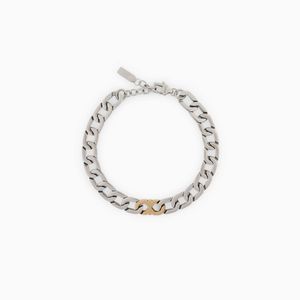 Emporio Armani Metallic Stainless Steel Chain Bracelet for men