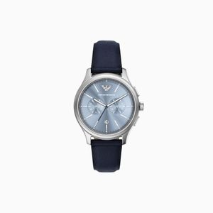 Emporio Armani Blue Quartz Watch for men