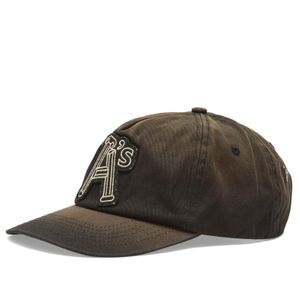 Aries Brown Aged Column Cap for men