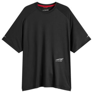 And Wander Black X Altra T-Shirt for men