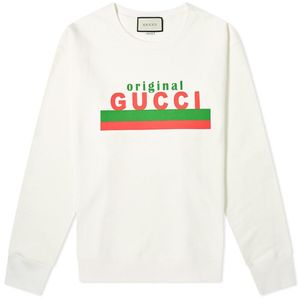 メンズ Gucci Original コットンスウェットシャツ ホワイト