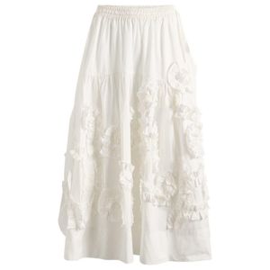 STORY mfg. White Orbit Skirt