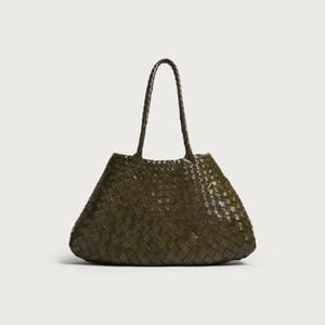 Dragon Diffusion Green Santa Croce Large Bag