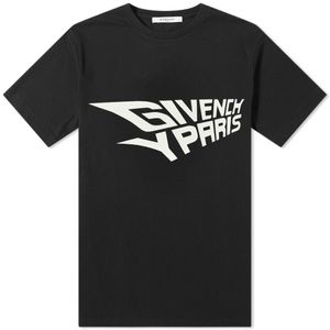 メンズ Givenchy 蓄光ロゴ コットンtシャツ ブラック