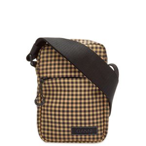 Ganni Recycled Tech Mini Festival Vertical Bag
