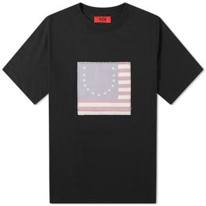 メンズ 424 パッチ Tシャツ ブラック