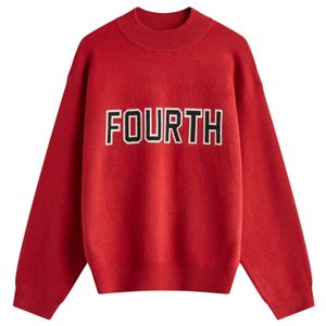 4th & Reckless Red Lidia Knit Jumper