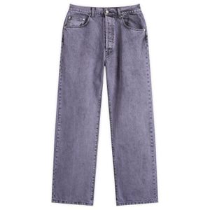 Aries Blue Acid Wash Batten Jeans