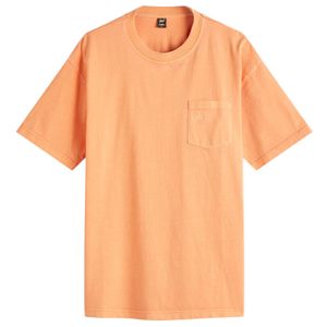 PATTA Orange Basic Washed Pocket T-Shirt for men