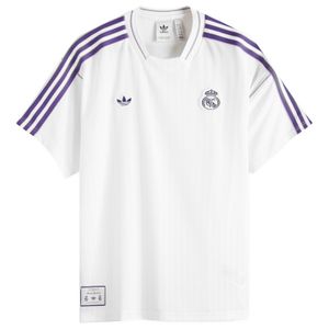 Adidas White Real Madrid Icon Jersey for men