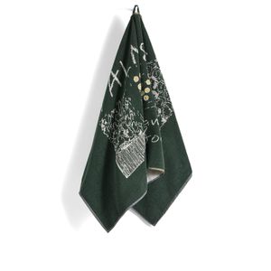 Palmes Green End. X Crowd Tennis Towel for men