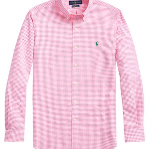 Polo Ralph Lauren Hemd Classic Fit Langarm in Pink für Herren