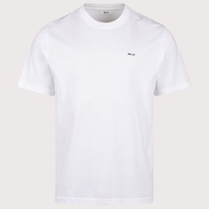 NN07 White Adam Emb T-Shirt for men