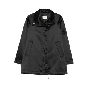 Covert Black Side-Pocket Jacket