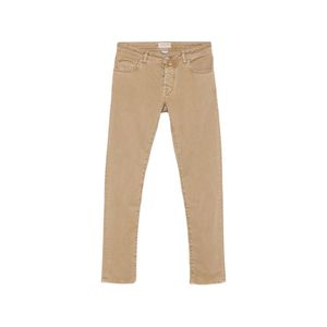 Jacob Cohen Natural Nick Logo-Patch Slim-Fit Jeans for men