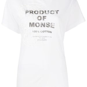 Monse アシンメトリーtシャツ ホワイト
