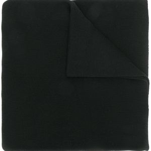 Givenchy カシミア ロゴ スカーフ ブラック
