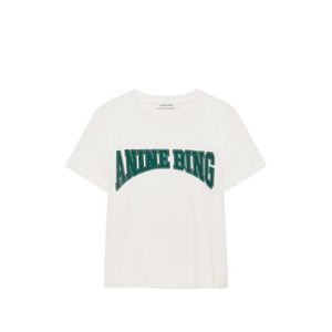 Anine Bing White Shelley Tee