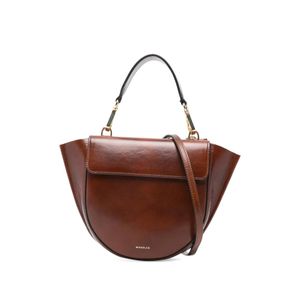 Wandler Brown Hortensia Leather Mini Bag