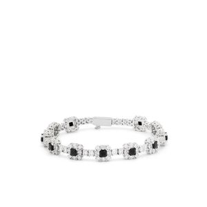 DARKAI Metallic Crystal-Embellished Bracelet for men