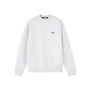 Jacquemus White Felpa Con Logo for men