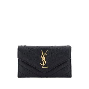 Saint Laurent Black Wallets & Purses