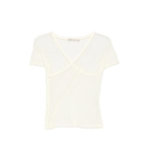 Paloma Wool White Olimpia Mesh T-Shirt