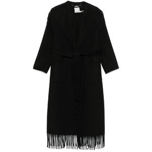 Jonathan Simkhai Black Carrie Coat